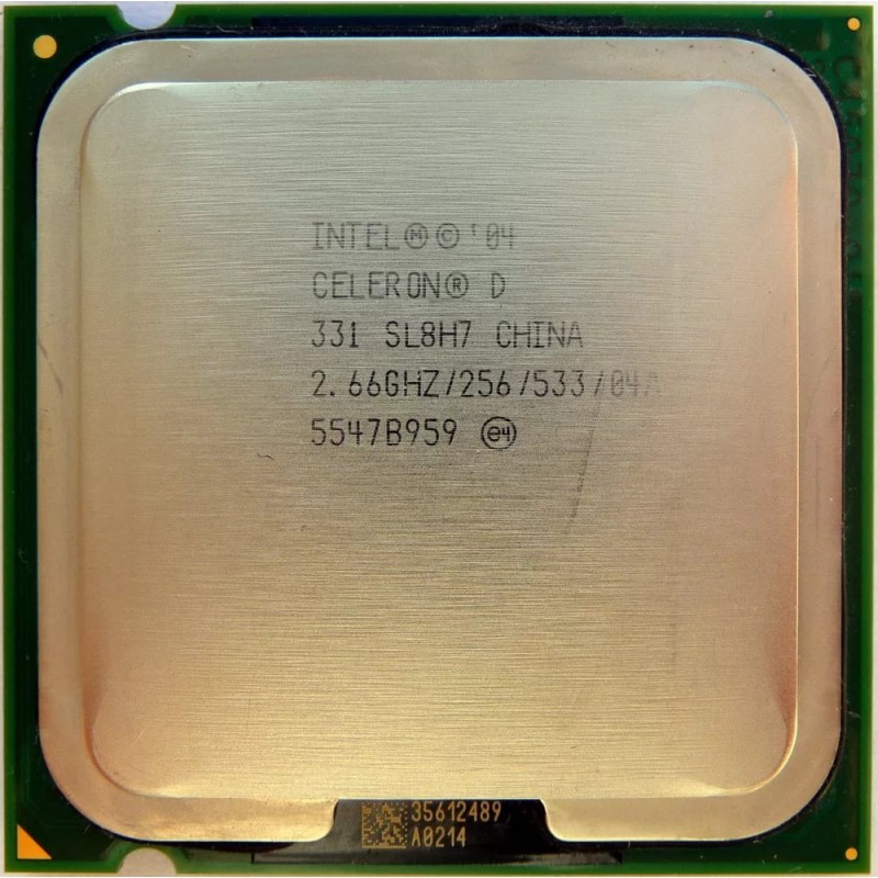 Что за процессор celeron d