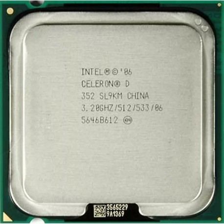 Разгон процессора intel celeron d