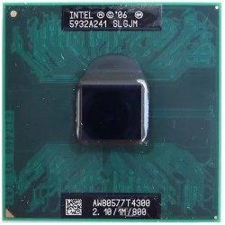 Мобильный процессор Intel Pentium Dual-Core T4300 (SLGJM)