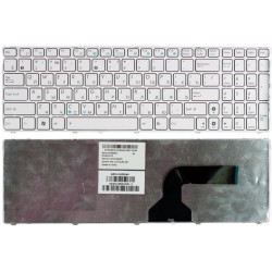 Клавиатура для ноутбука Asus N53 N52 N50 N60 N61 белая