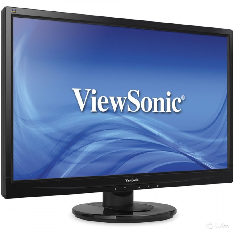 Монитор viewsonic белый экран при включении